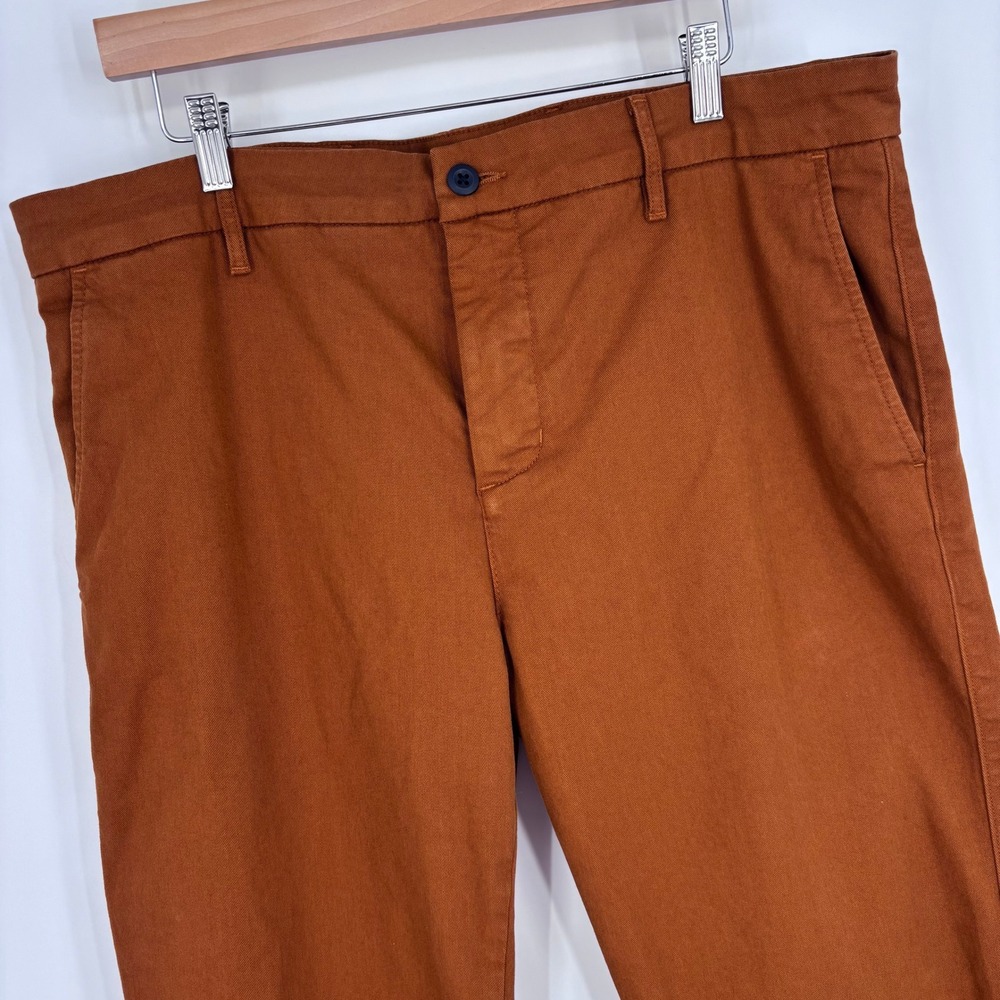 American Giant Roughneck Pants Mens 38x32 (Tag 36) Rust Brown USA Made Workwear